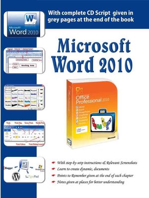 cover image of Microsoft word 2010